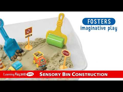X Sensory Bin Constructio