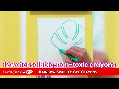 Rainbow Sparkle Watercolo
