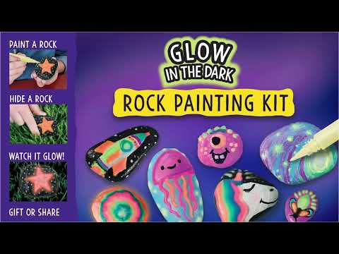 X Glow Rocks Painting Kit