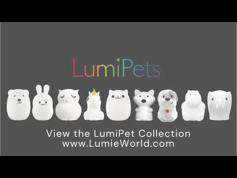 Lumipets® Puppy with Remote - Children's Nursery Touch Night Light