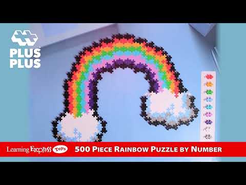 X Puzzle 500 Pc Rainbow B