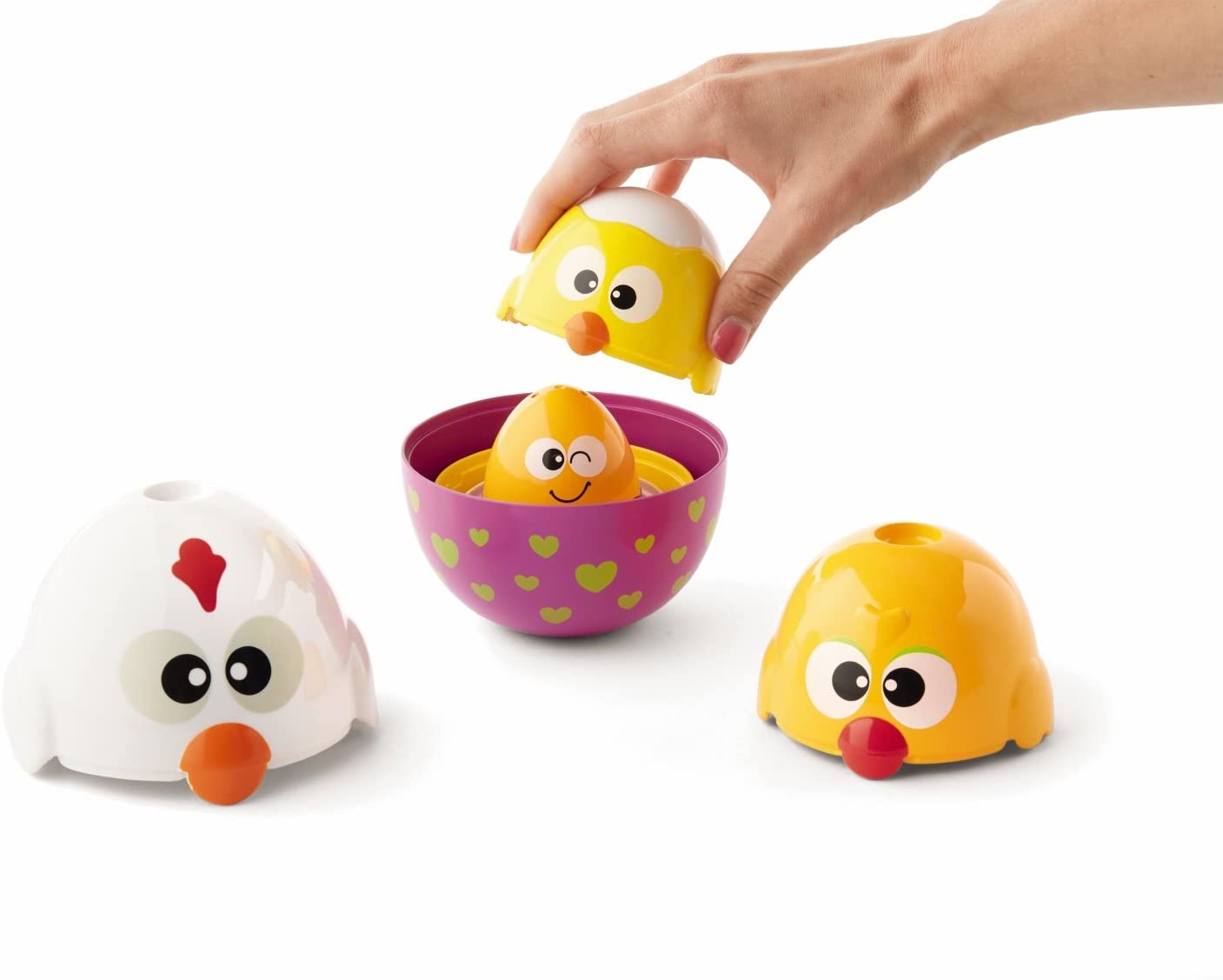 X Chicken Egg Stacking Cu