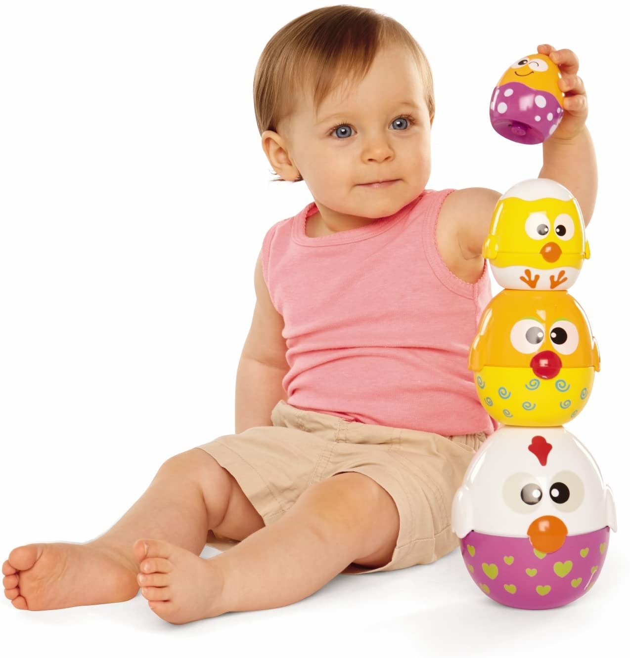 X Chicken Egg Stacking Cu