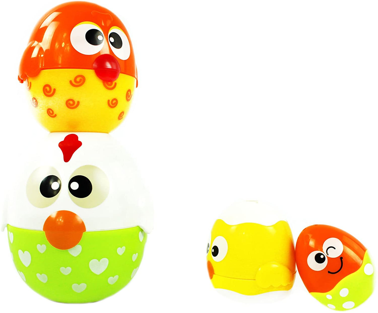 X Chicken Egg Stacking Cu