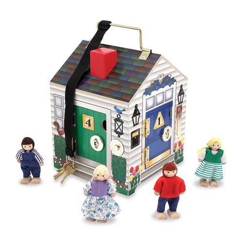 Doorbell House with Locks