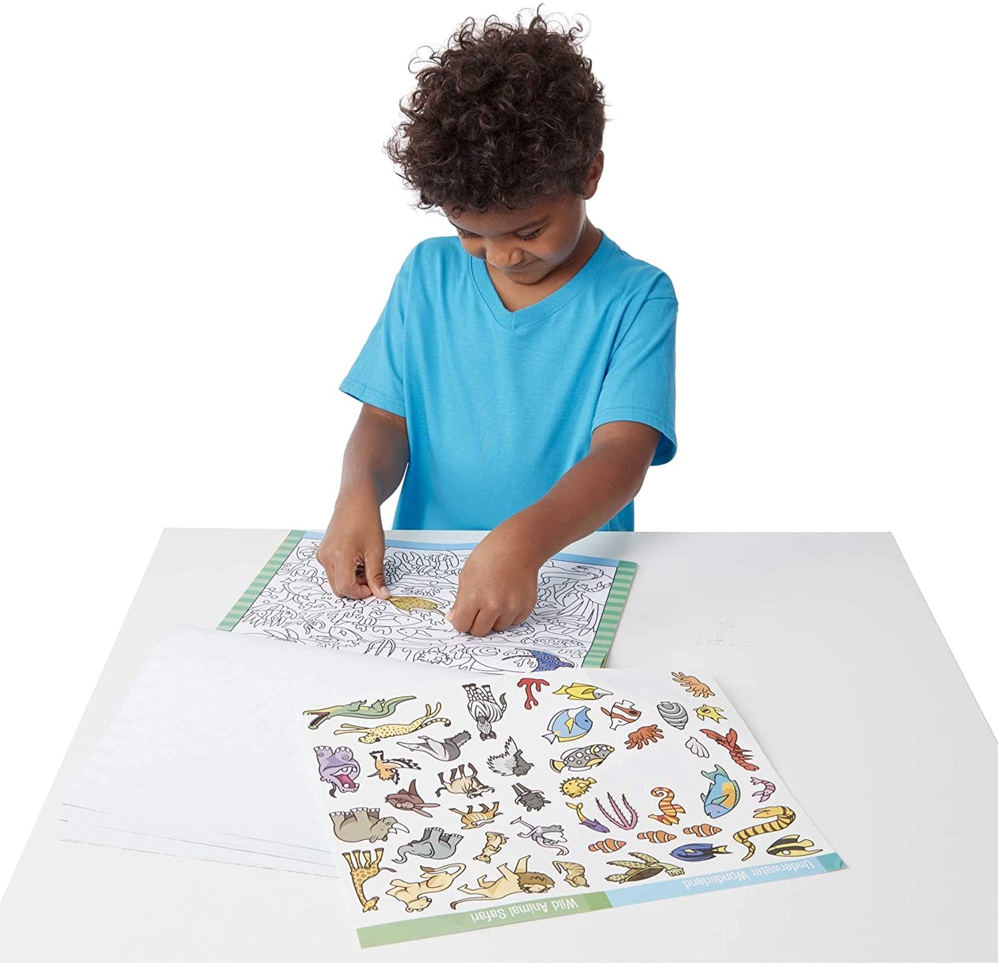 X Animals Sticker Pad