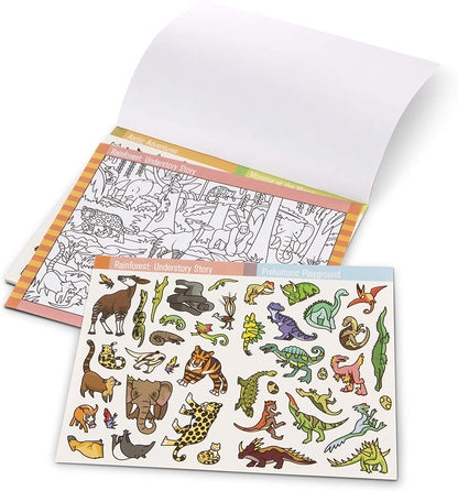 X Animals Sticker Pad
