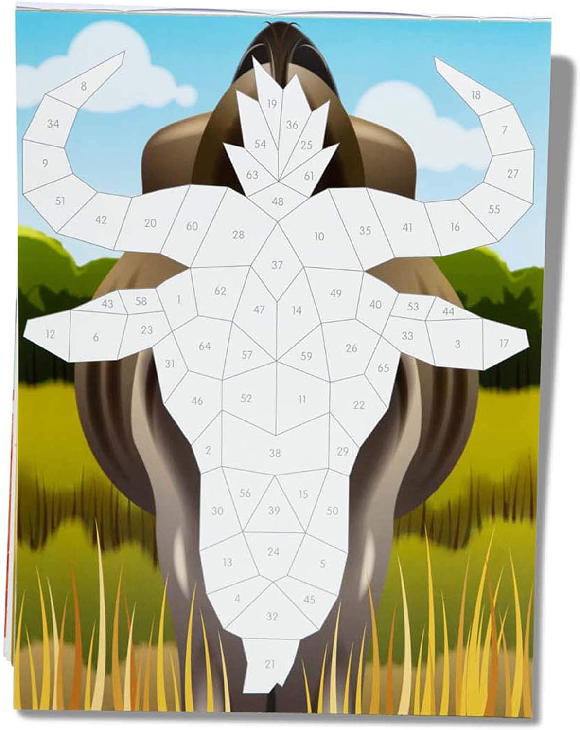 X Mosaic Safari Sticker P