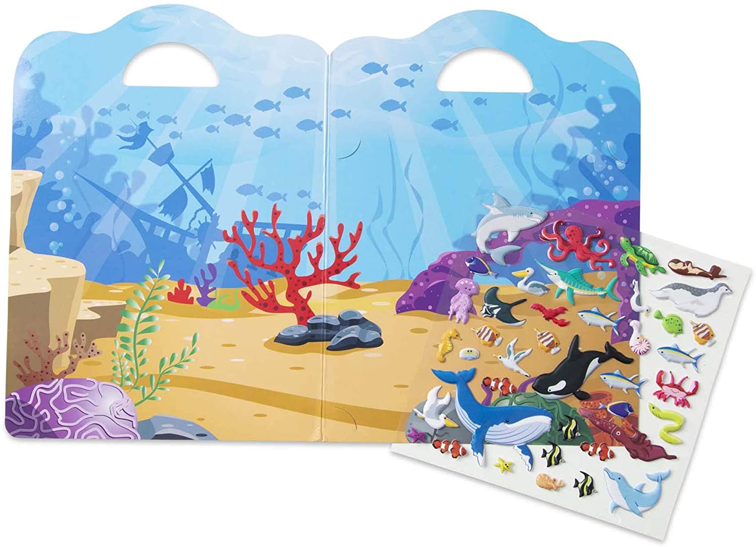 Puffy Sticker Ocean