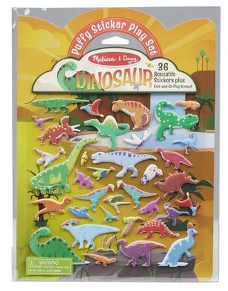 Puffy Sticker Diniosaur