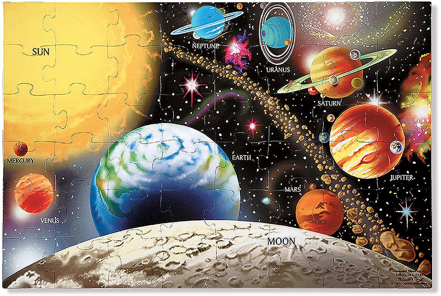 * Solar System Floor Puzz