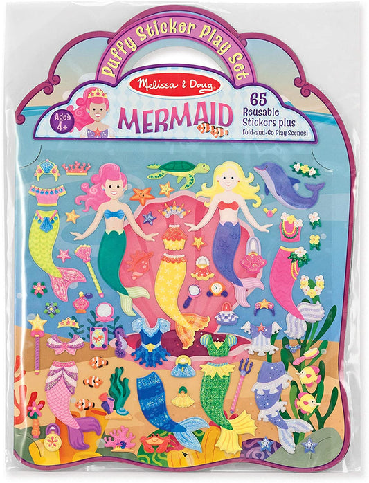 Puffy Sticker Mermaid