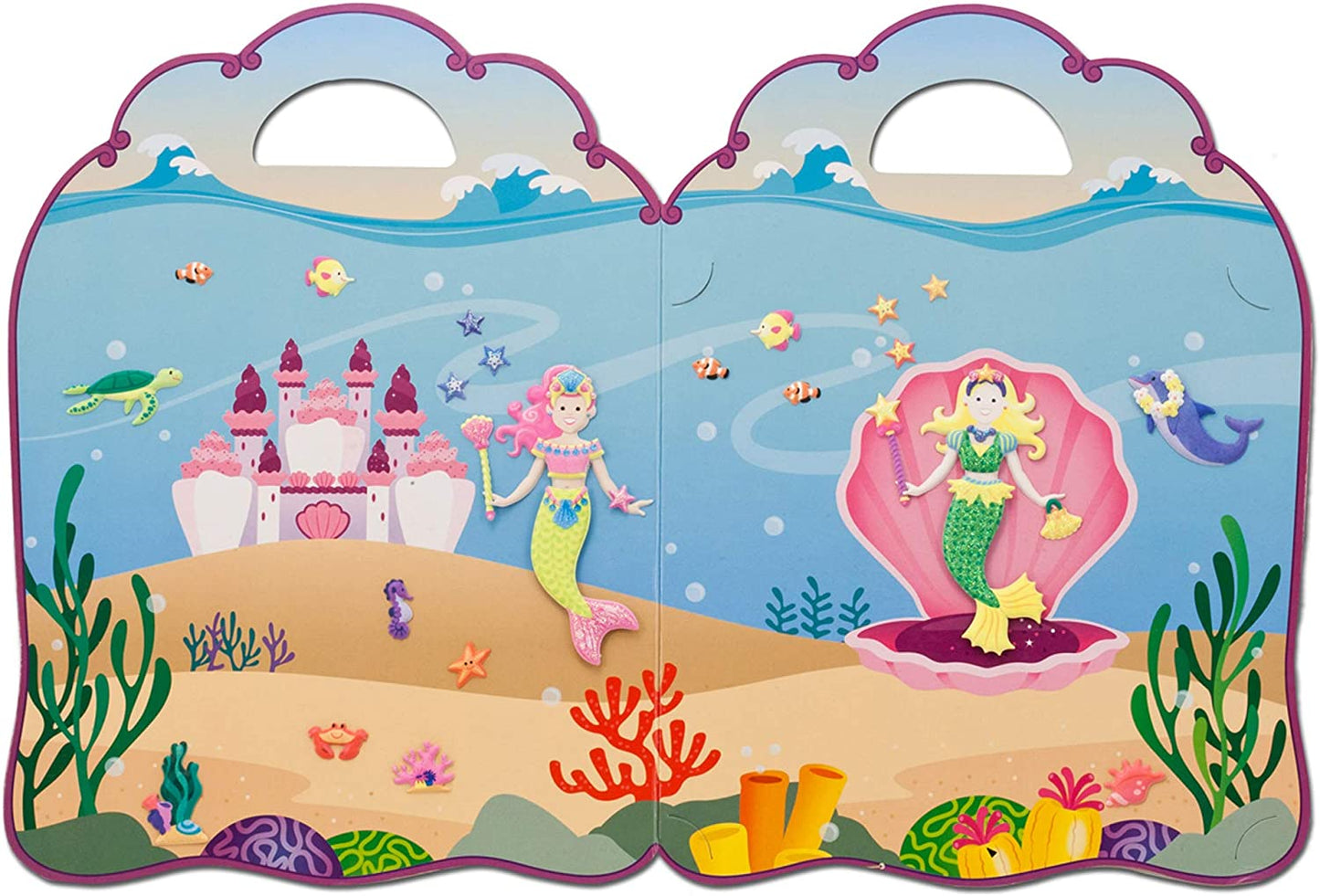 Puffy Sticker Mermaid