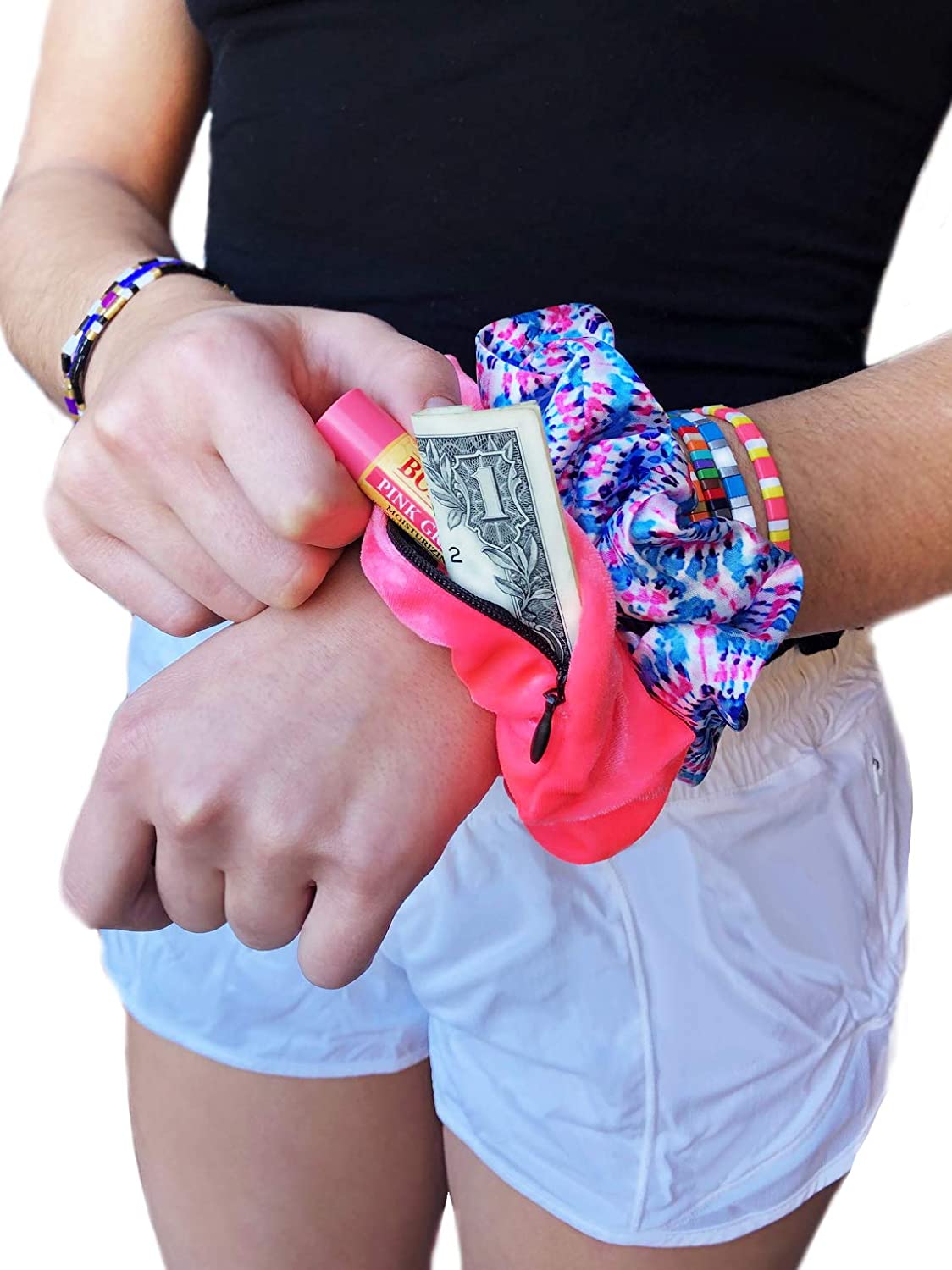 X Pocket Scrunchies