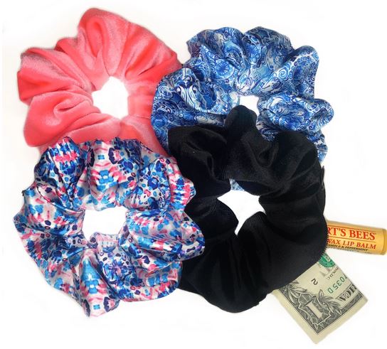 X Pocket Scrunchies