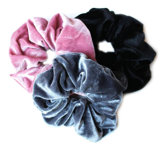 X Velvet Scrunchies Pack
