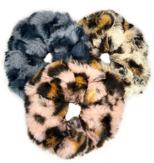 X Furry Animal Scrunchies