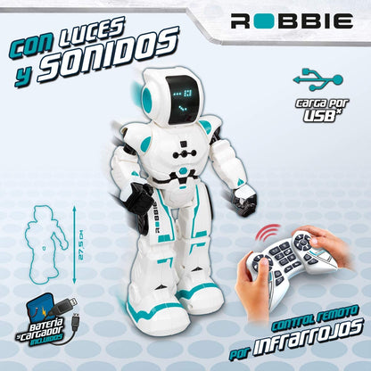 X Robbie Bot Hi Tech Blue