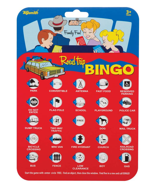 Car Travel Bingo