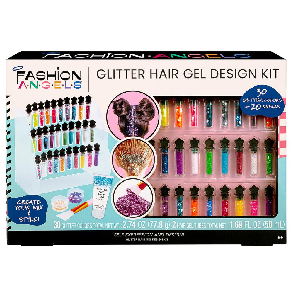 X Glitter Hair Gel Super