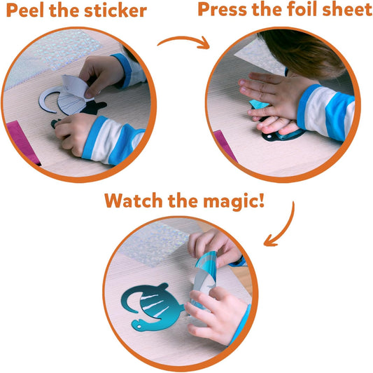 X Peel and Press Foil Fun