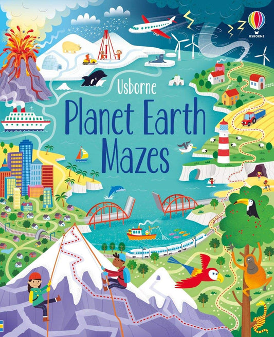 Planet Earth Maze Book