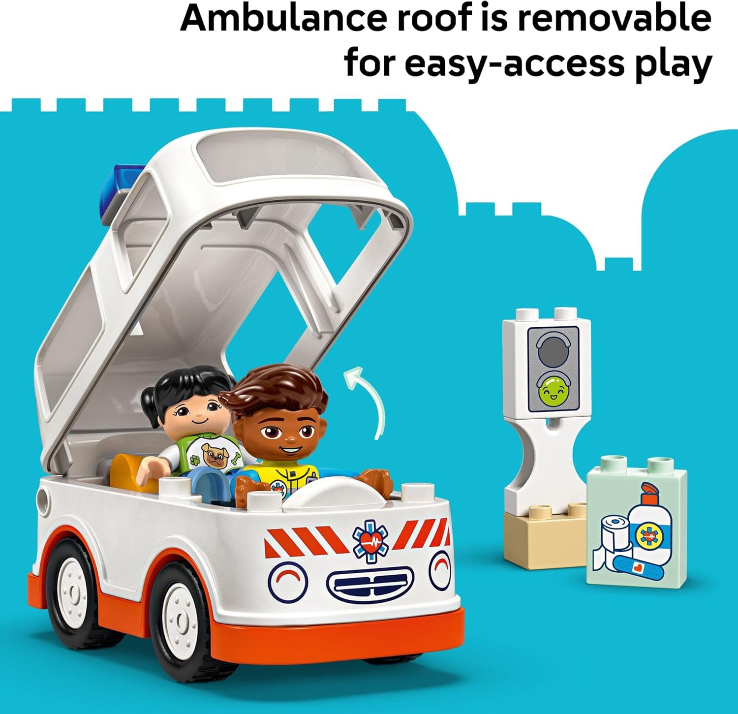 Lego® Ambulance and Driver