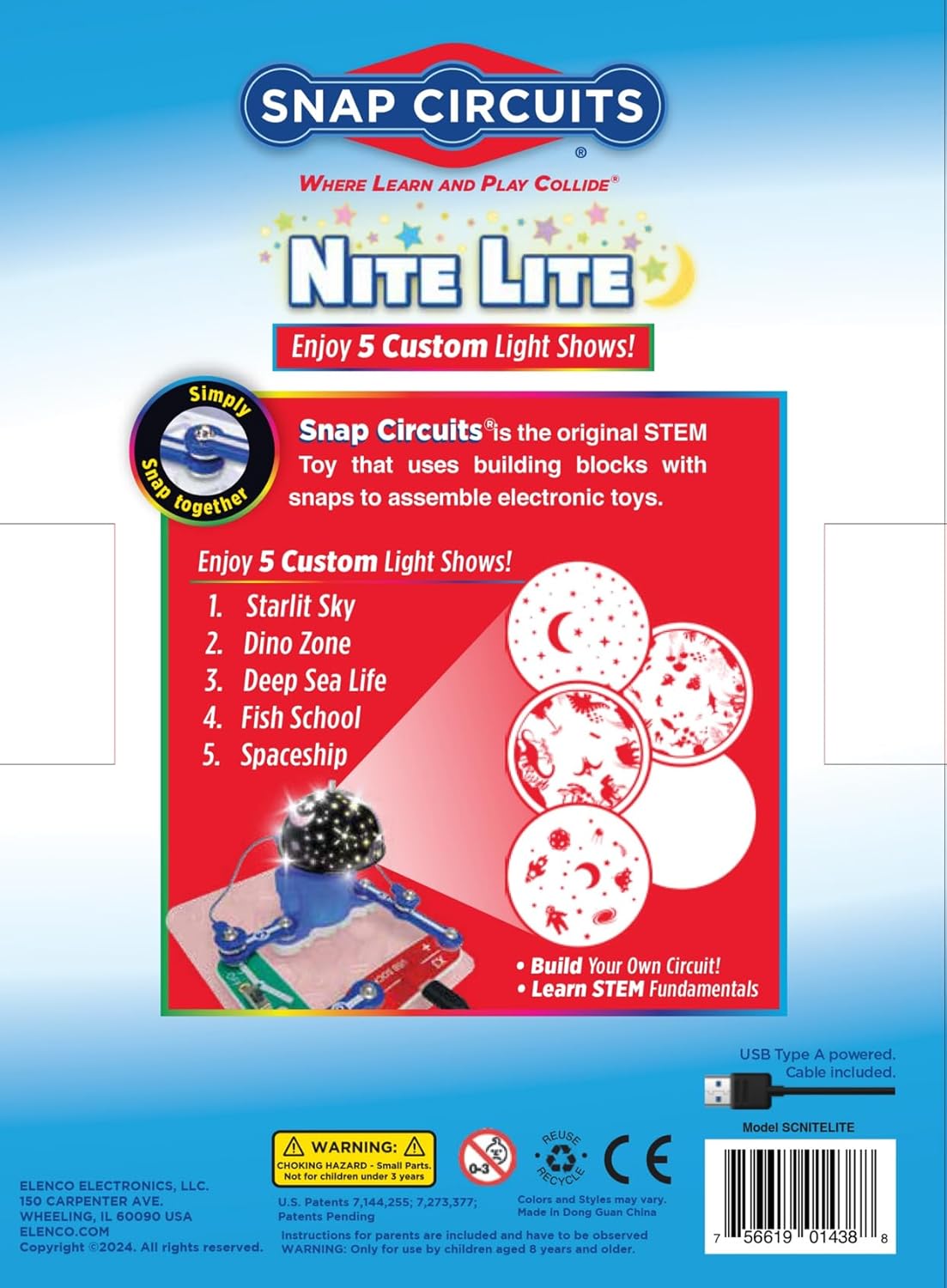 X Snap Circuits Night Lig