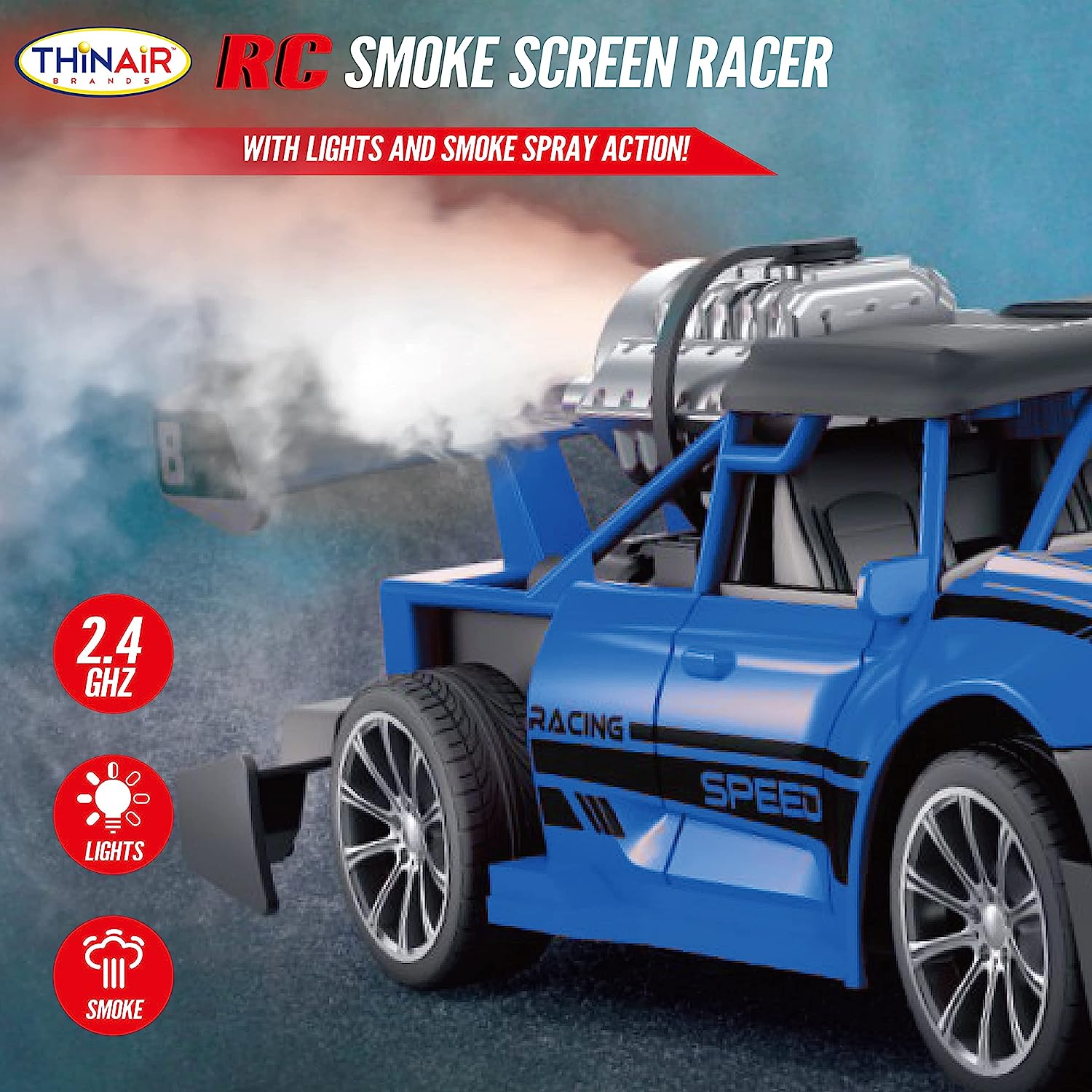 X Rc Smoke Screen Racer B