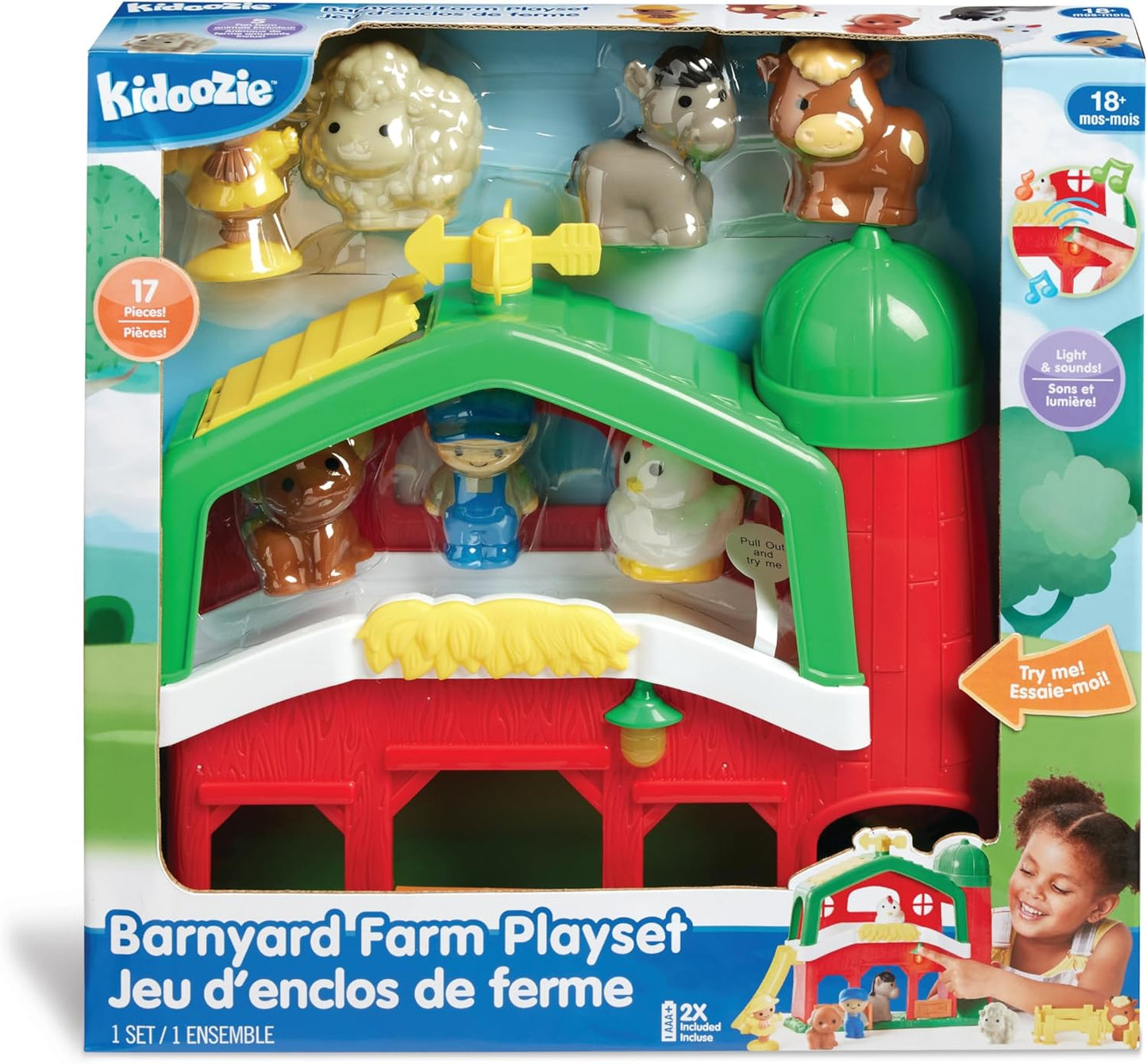 X Barnyard Farm Playset