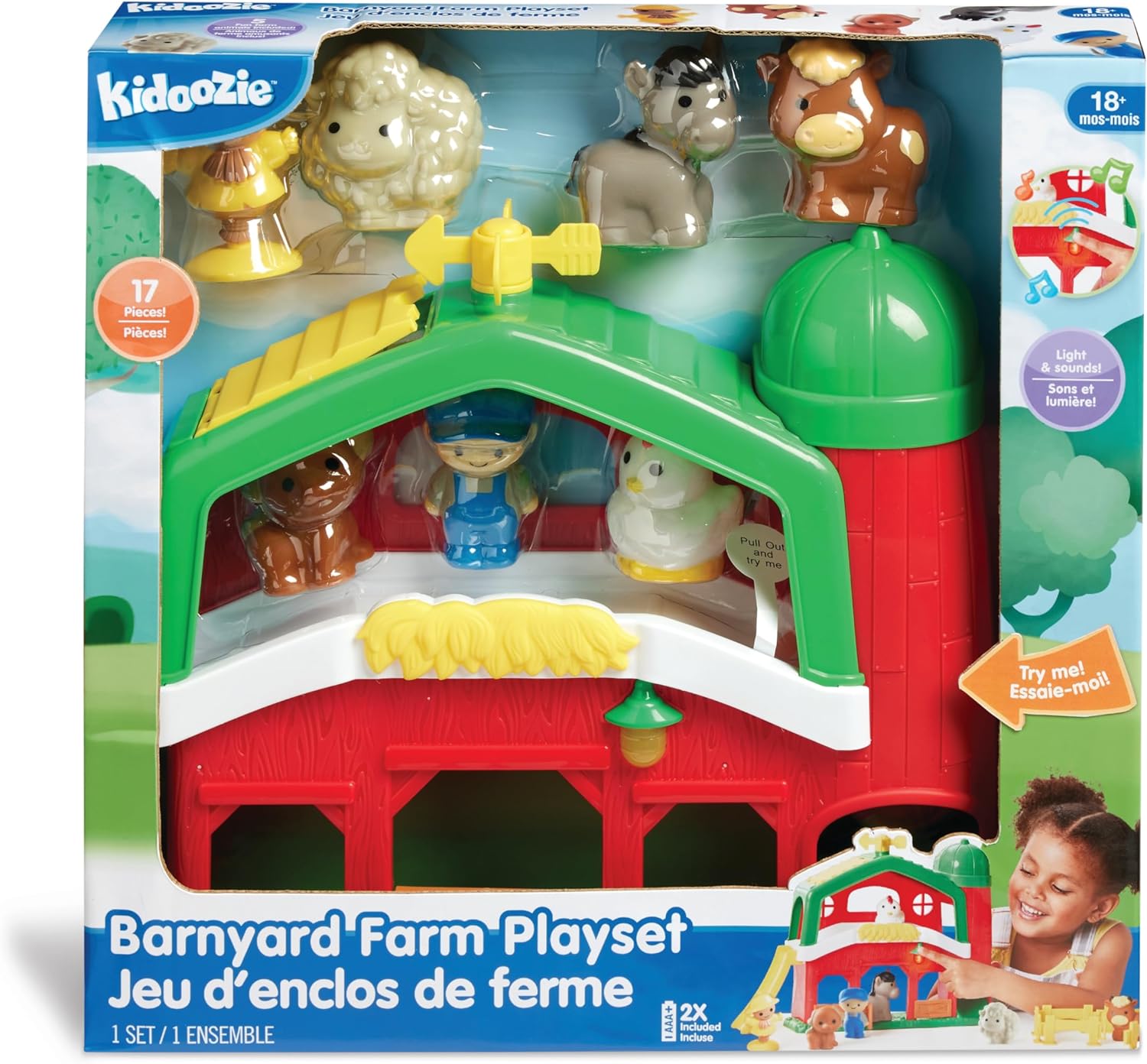 X Barnyard Farm Playset