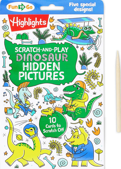 Scratch and Play Dinosaur