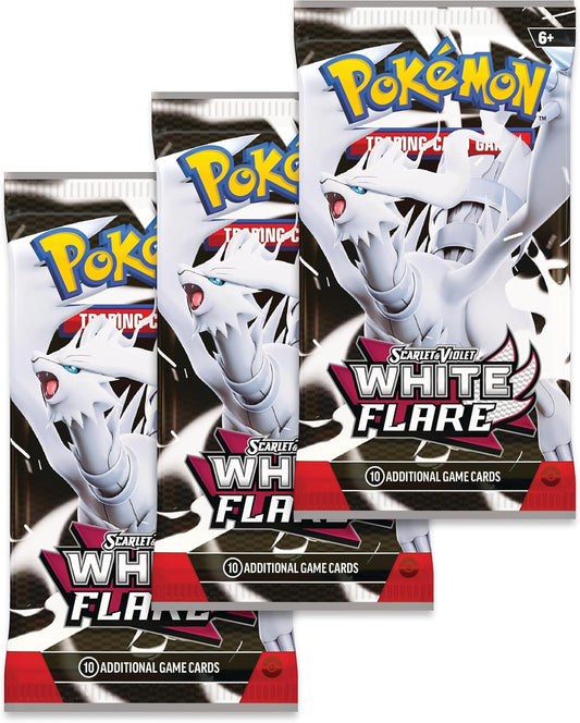 Pokemon White Flare 3 Pk