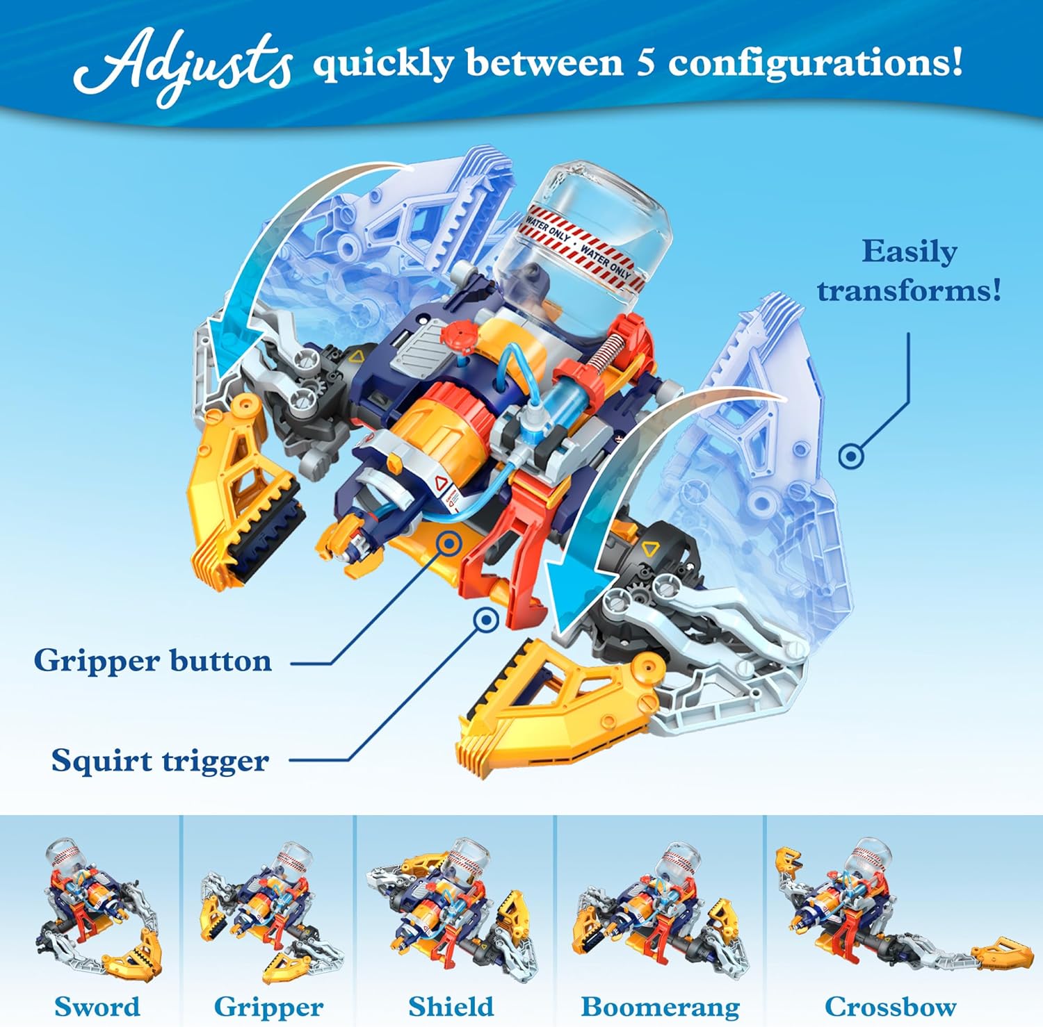X Mega Cyborg Hydro Blast
