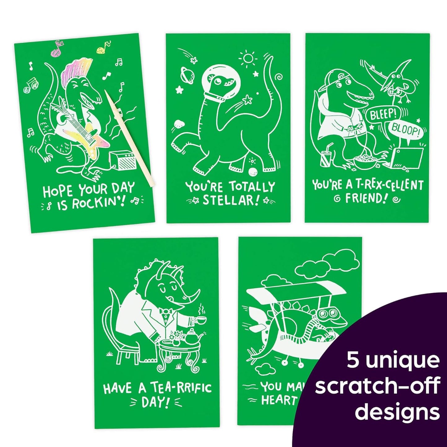 Scratch and Play Dinosaur