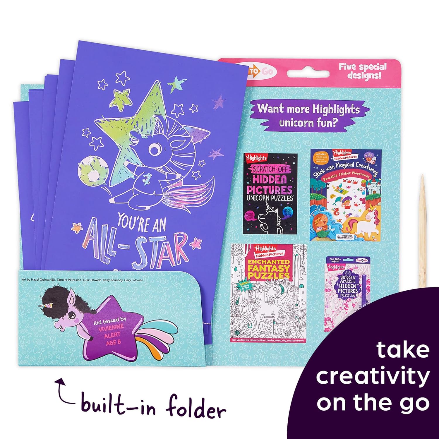 Scratch and Play Unicorn