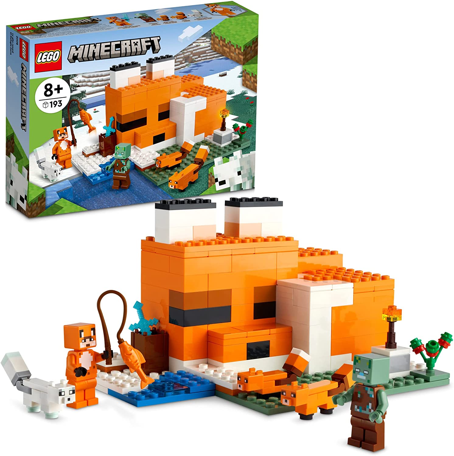 Minecraft Fox Lodge 2022