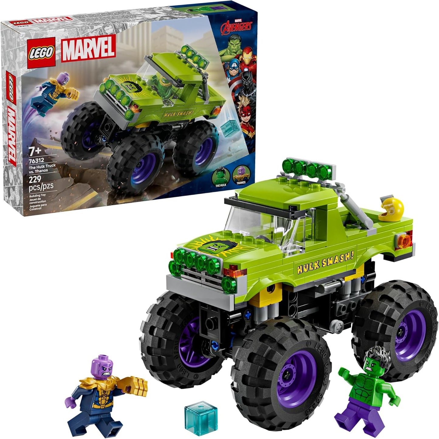 Lego® Hulk Truck Vs Thanos