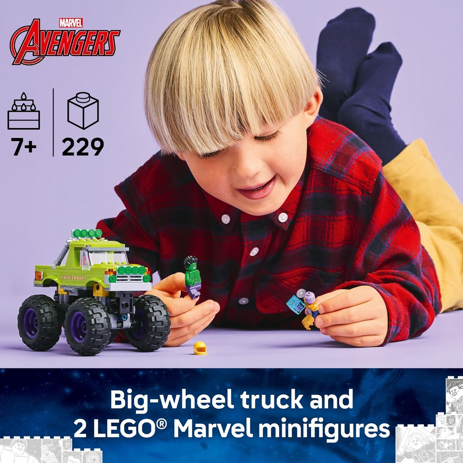 Lego® Hulk Truck Vs Thanos