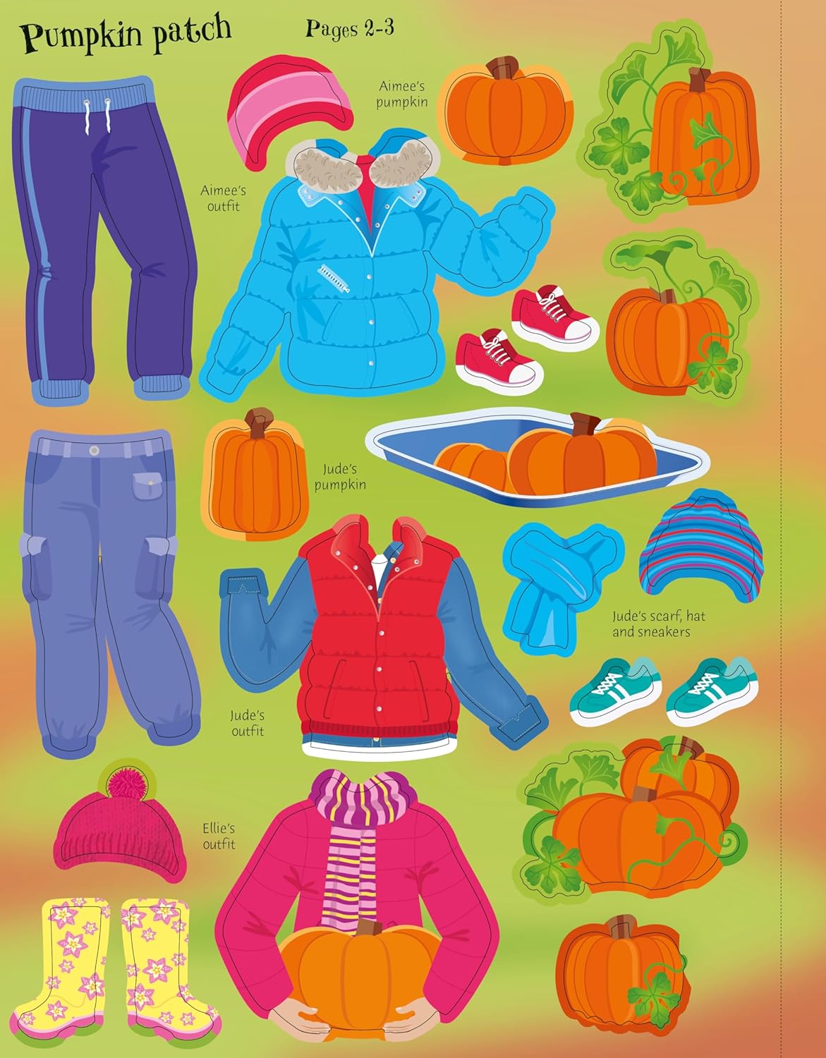 Sticker Dolly Trick or Tr