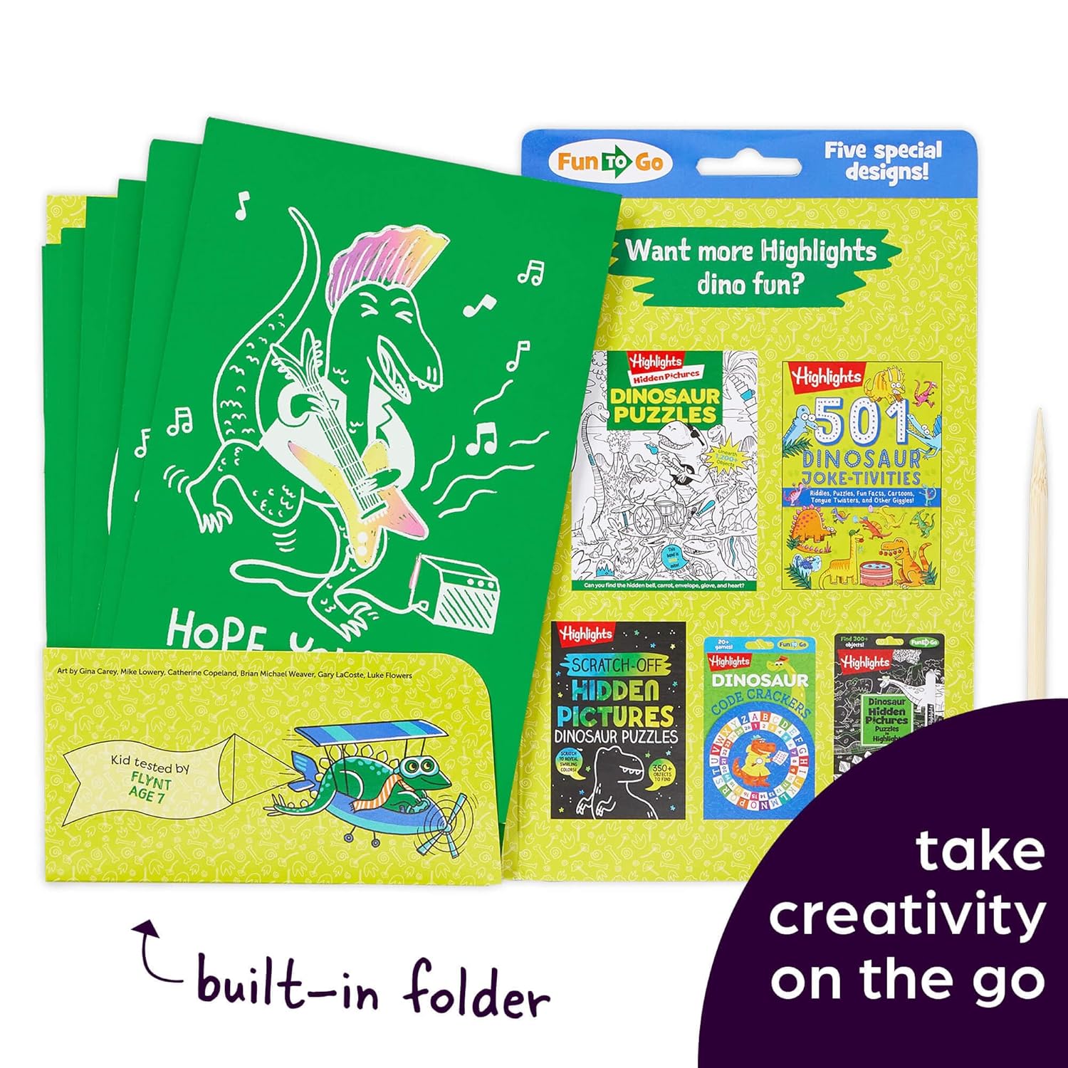 Scratch and Play Dinosaur