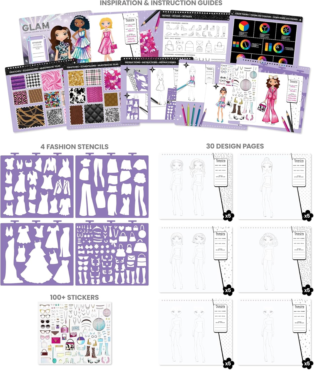 X Glam Fashion Design Ske