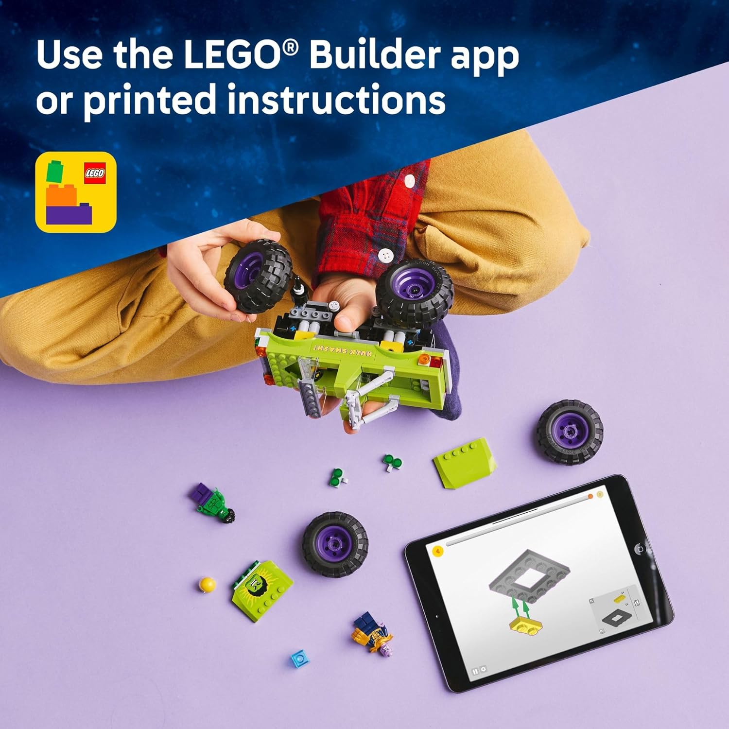 Lego® Hulk Truck Vs Thanos