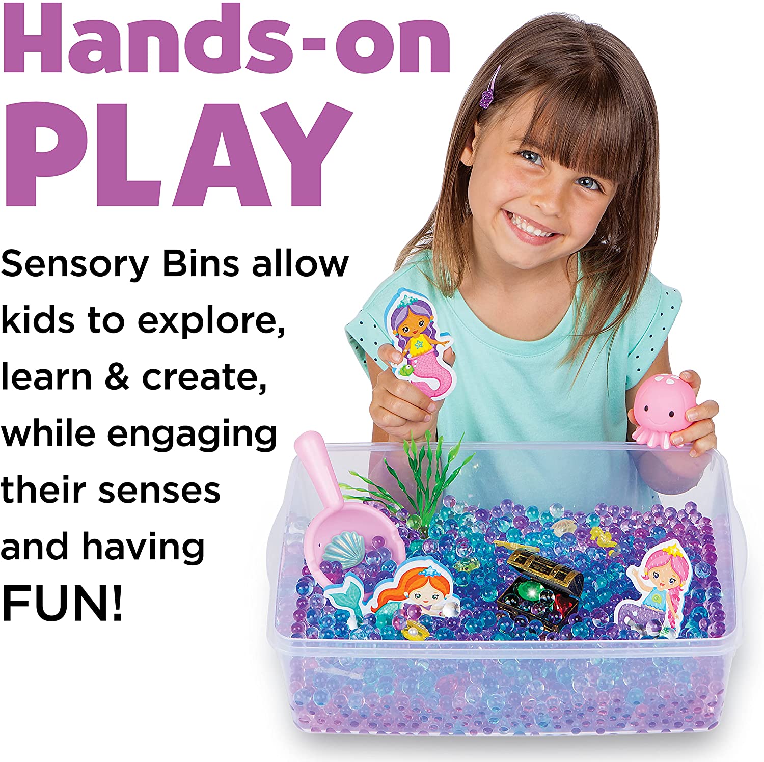 Sensory Bin Mermaid