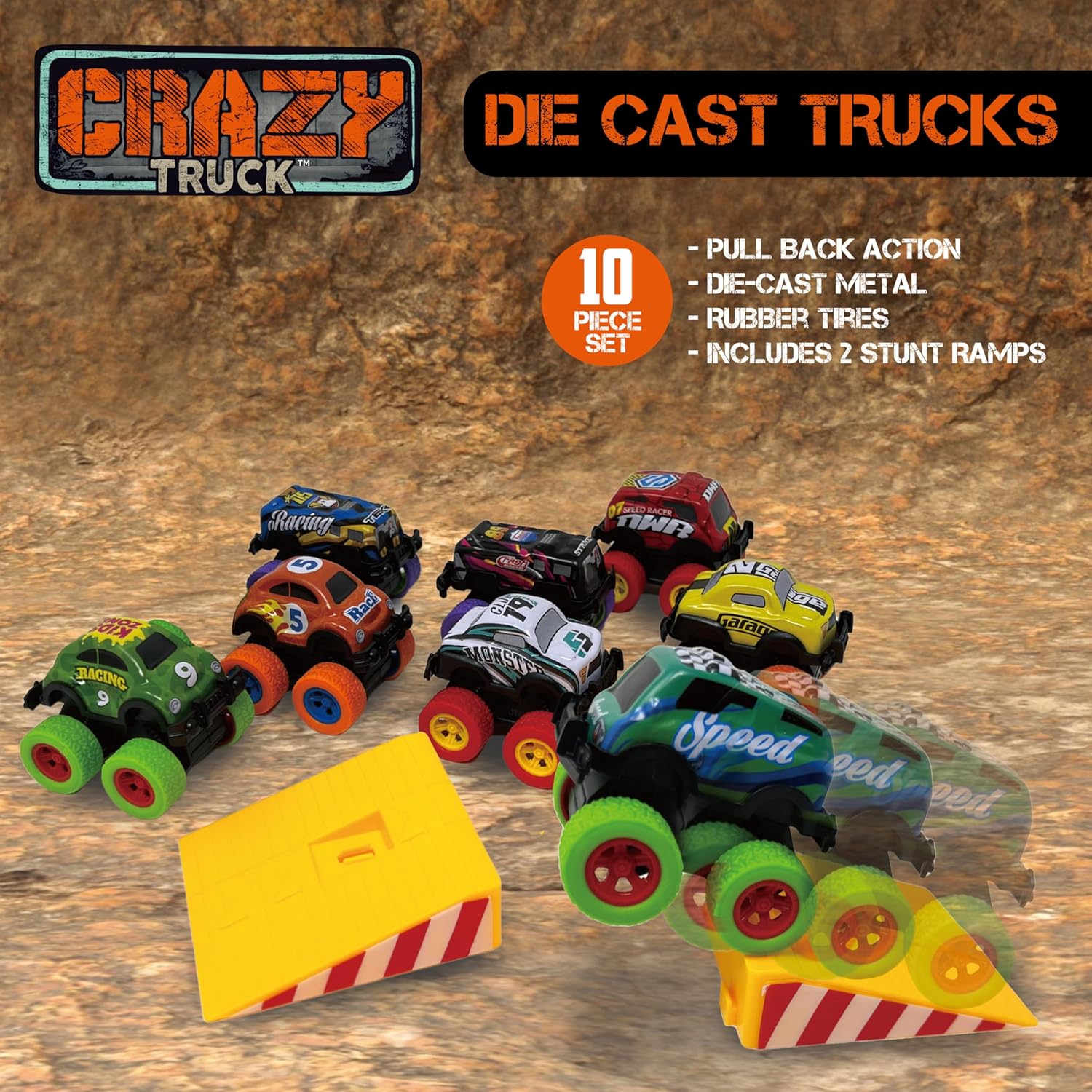 X Crazy Truck Die Cast