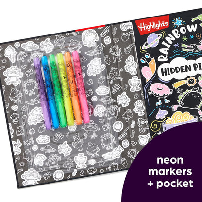 Rainbow Neon Hidden Pictu