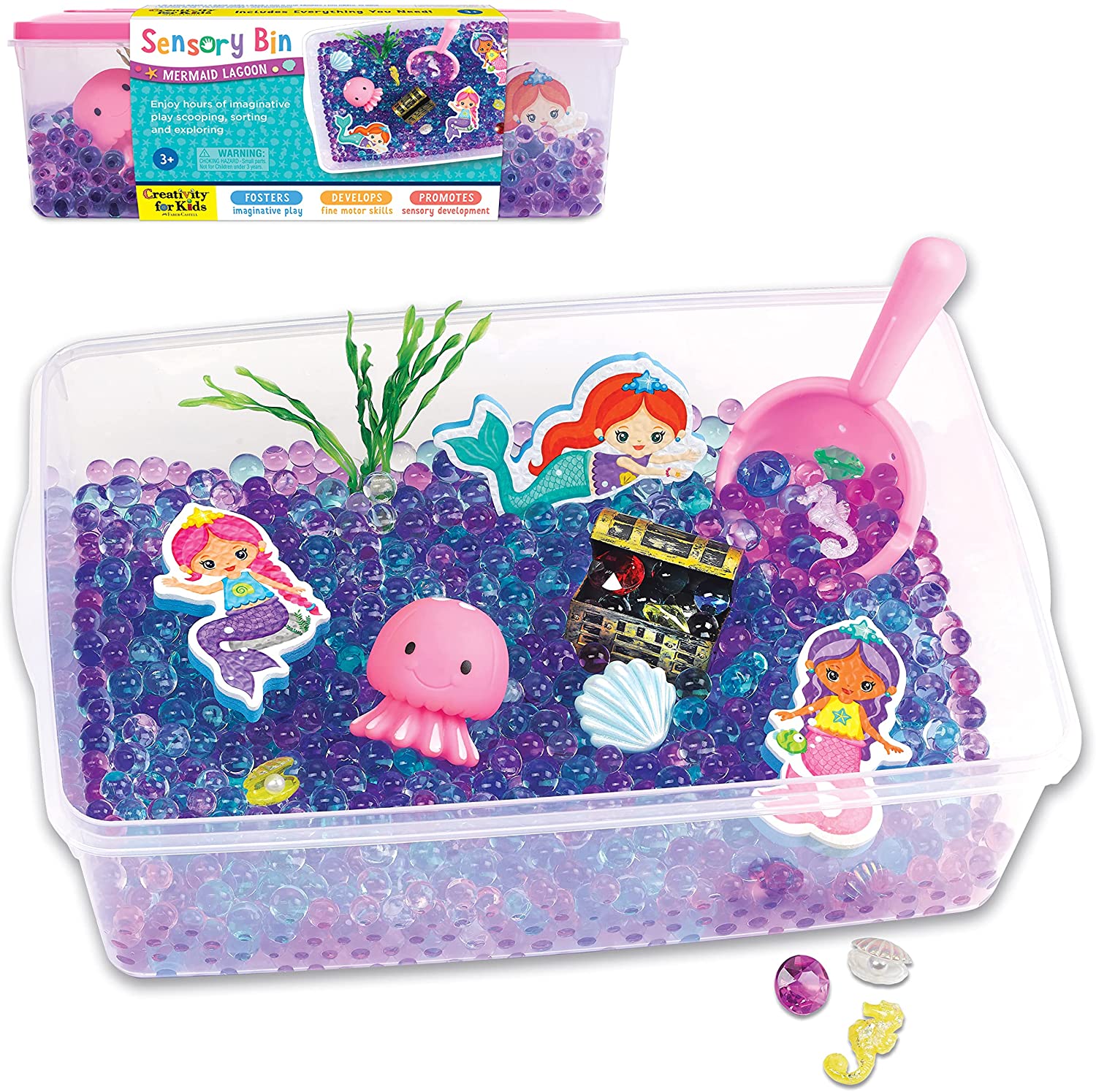 Sensory Bin Mermaid