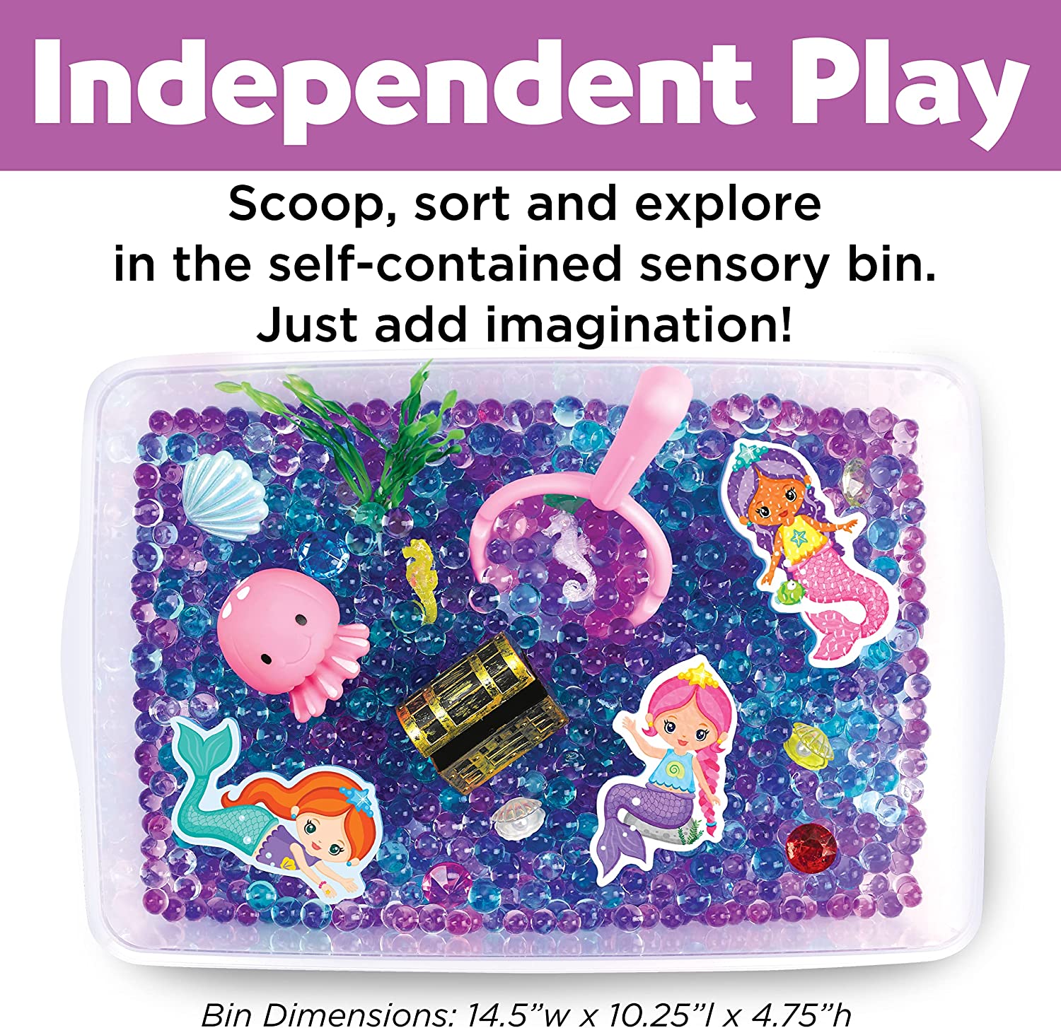 Sensory Bin Mermaid