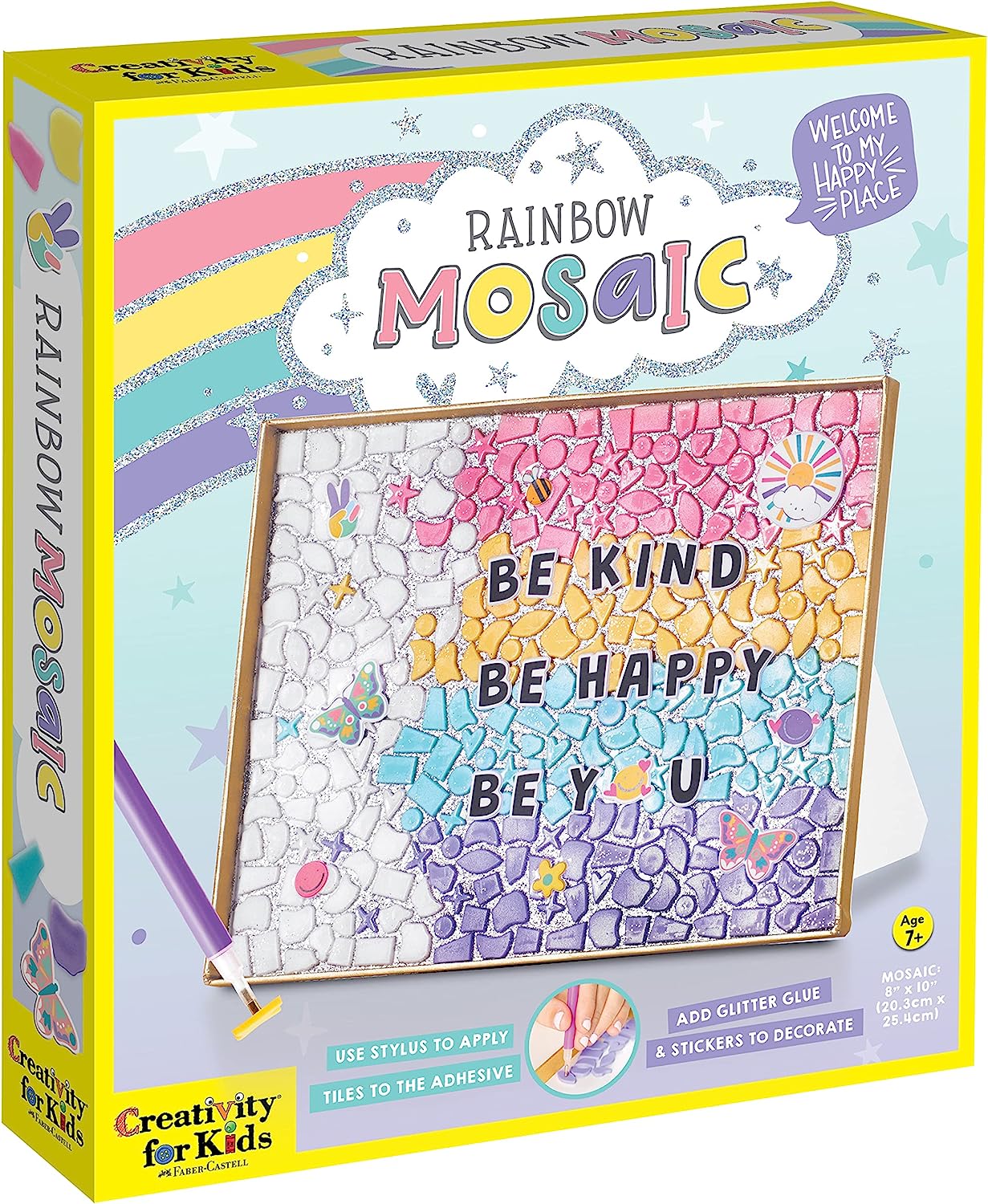 X Rainbow Mosaic