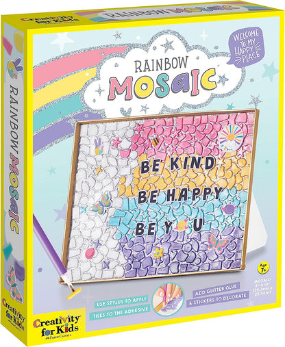 X Rainbow Mosaic